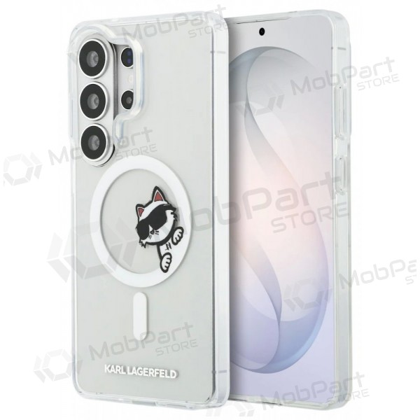Samsung Galaxy S26 Ultra kotelo - Karl Lagerfeld IML Choupette Peekaboo Logo Magnetic (läpinäkyvä)