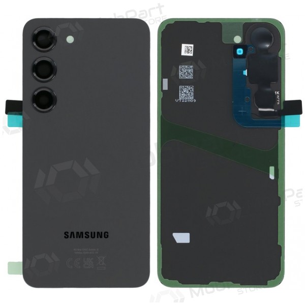 Samsung Galaxy S23 takakansi (musta) (alkuperäinen)