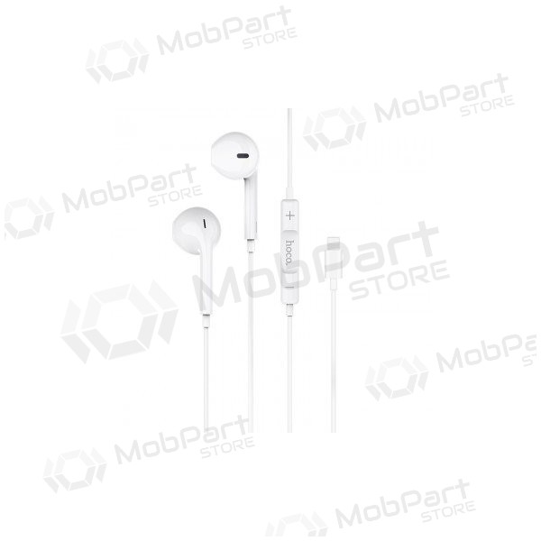 Handsfree Hoco L7 Plus Lightning (valkoinen)