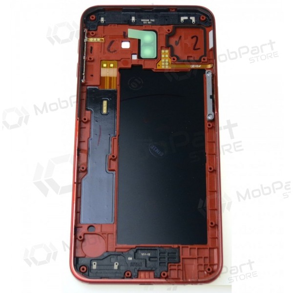 Samsung J610 Galaxy J6+ 2018 takaakkukansi (punainen)