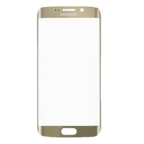 Samsung G925F Galaxy S6 Edge Näytön lasi (kultainen) (for screen refurbishing)