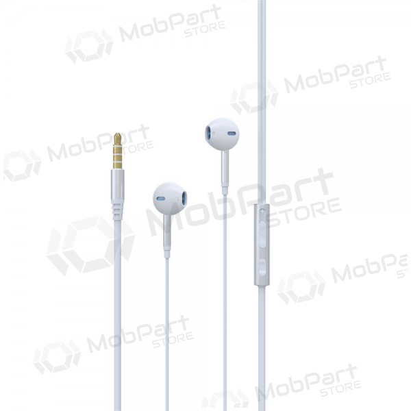 Handsfree Devia Pure Sound 3,5mm (valkoinen)