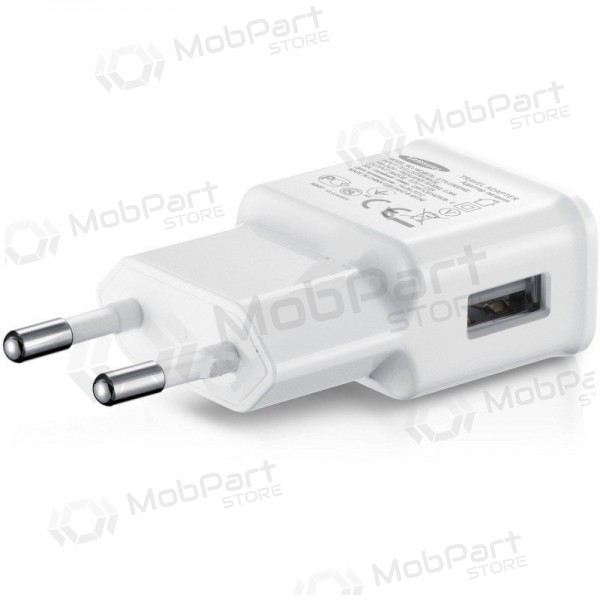 Samsung G900F Galaxy S5 / N9005 Note 3 USB (2A) laturi (valkoinen)