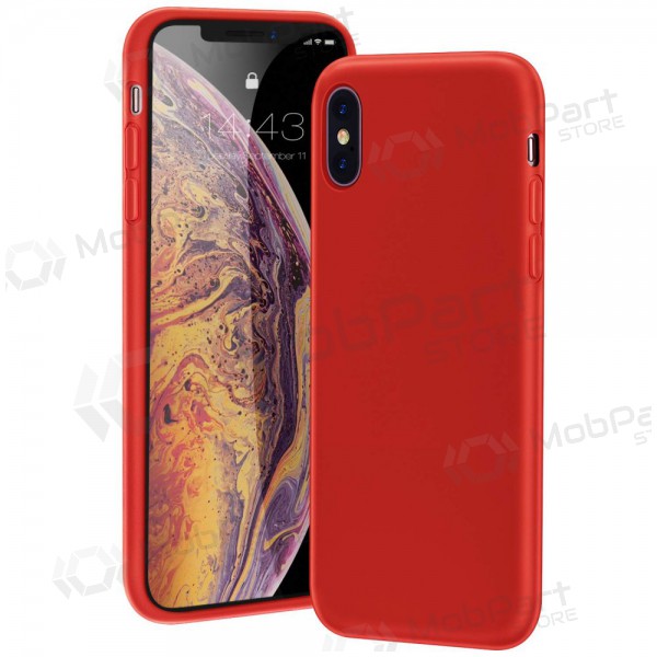 Apple iPhone 6 / 6S kotelo -Liquid Silicone- 1.5mm (punainen)