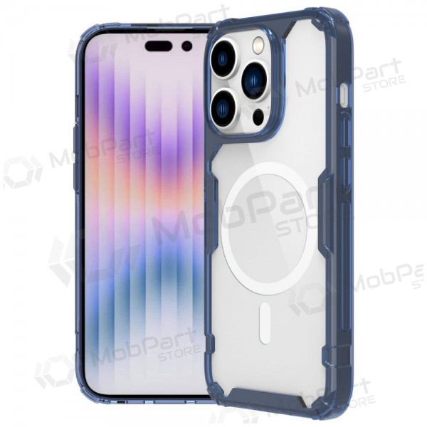 Apple iPhone 14 kotelo -Nillkin Nature Magnetic- (sininen)