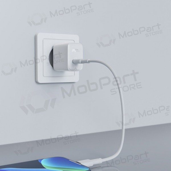 Laturi buitinis Acefast A1 PD20W USB-C valkoinen