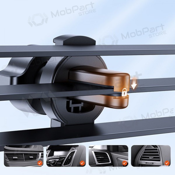 Auton matkapuhelinpidike Joyroom JR-ZS283 (air vent) musta