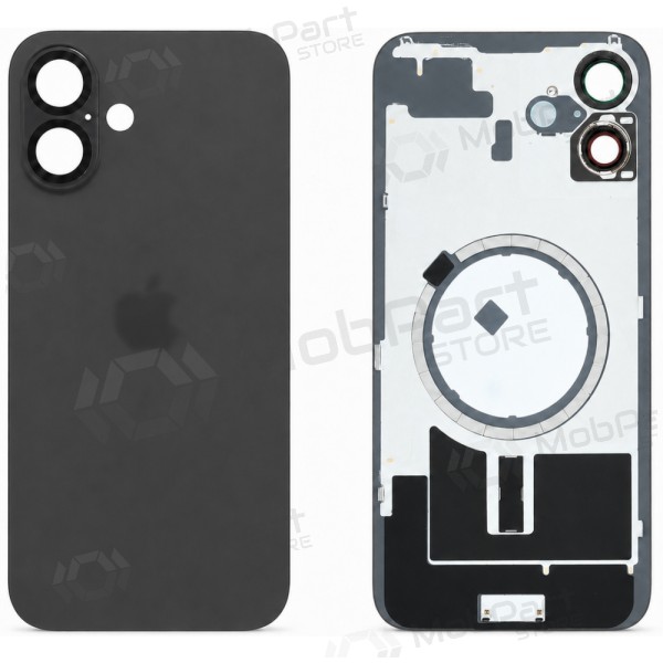 Apple iPhone 16 takakansi (musta) (Premium)
