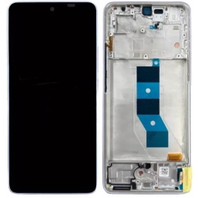 Xiaomi Poco M7 Pro 5G näyttö (violetti) (kehyksellä) (alkuperäinen)