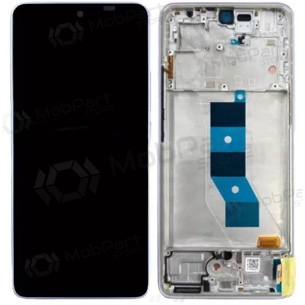 Xiaomi Poco M7 Pro 5G näyttö (violetti) (kehyksellä) (alkuperäinen)
