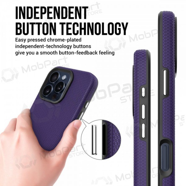 Suojakuori Perfectionists Triangle Mag Case Apple iPhone 11 violetti Suojakuori Perfectionists Triangle Mag Case Apple iPhone 11 violetti