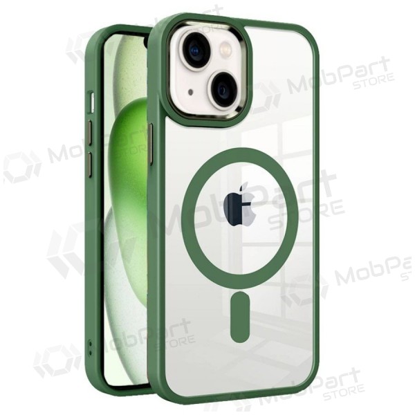 Apple iPhone 14 Plus kotelo - Premium Mag Cover (vihreä)