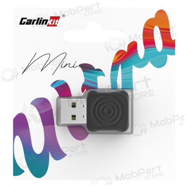 CarPlay-adapteri Carlinkit Mini Ultra1 langaton Android Auto musta