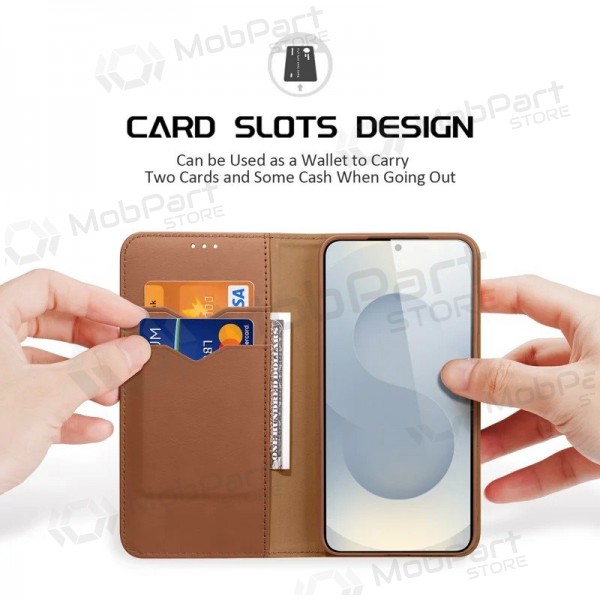 Samsung Galaxy S25 Edge kotelo - Dux Ducis Hivo (ruskea)