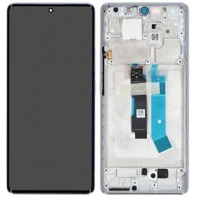 Xiaomi Redmi Note 14 Pro 4G näyttö (violetti) (kehyksellä) (alkuperäinen)