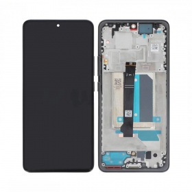 Xiaomi Redmi Note 14 Pro+ 5G näyttö (musta) (kehyksellä) (alkuperäinen)