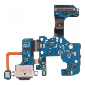 Samsung N950F Galaxy Note 8 latauspistorasian ja mikrofonin liitin (latausliitin)