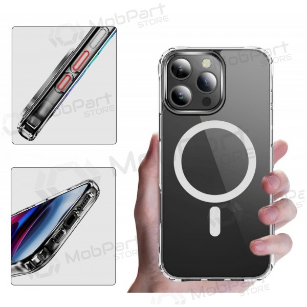 Apple iPhone 16 kotelo - Perfectionists Clear Mag Case (läpinäkyvä)