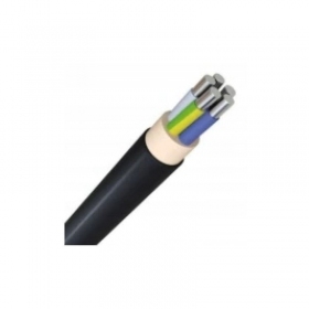 YAKXS 5x10 kaapeli (alumiini, XLPE, 1 m, 0,6/1 kV)