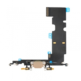 Apple iPhone 8 Plus latauspistorasian ja mikrofonin liitin (latausliitin) (kultainen)