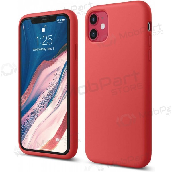 Samsung Galaxy A27 kotelo - Liquid Silicone 1.5mm punainen