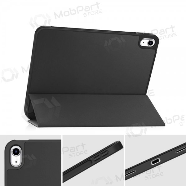 Apple iPad 10.9 2022, iPad 11 2025 kotelo - Tech-Protect SmartCase Pen Holder (musta)