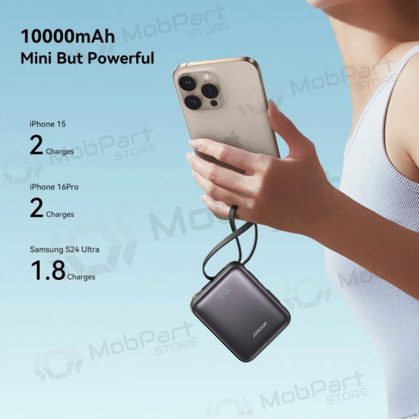 Ulkoinen paristo Power Bank Joyroom JR-PBF27 22.5W Mini 10000mAh musta