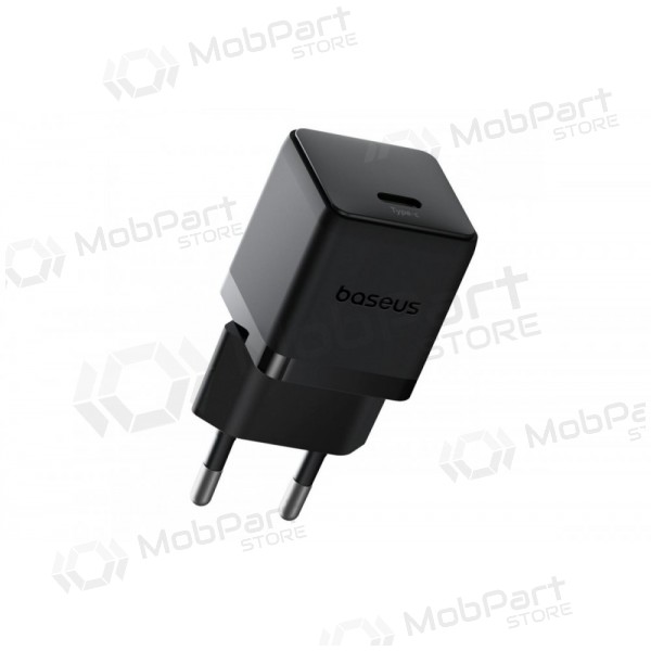 Laturi Baseus Palm 20W USB-C + USB-C to USB-C cable 1.0m musta P10111602113-01