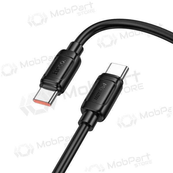 USB-C-kaapeli Hoco X115 USB-C–USB-C 1 m 240 W musta
