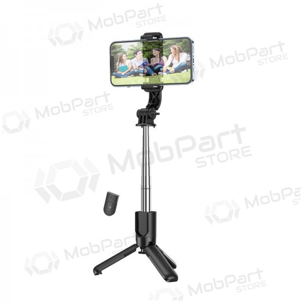Selfietikku Hoco K17 Mini su trikojo funkcija musta