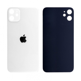 Apple iPhone 12 mini takaakkukansi (valkoinen) (bigger hole for camera)