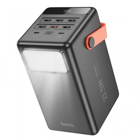 Ulkoinen paristo Power Bank Hoco J142 22.5W+PD20W 100000mAh musta