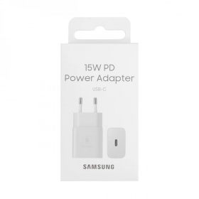 Laturi alkuperäinen Samsung EP-T1510NWEGEU 15W pakkauksessa valkoinen