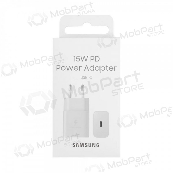 Laturi alkuperäinen Samsung EP-T1510NWEGEU 15W pakkauksessa valkoinen