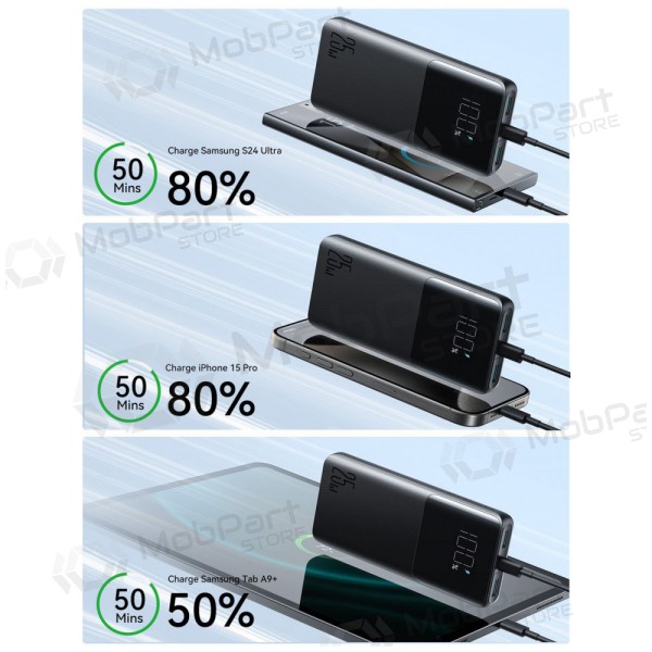Ulkoinen paristo Power Bank Joyroom JR-PBF20 22.5W 10000mAh musta