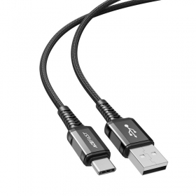 USB kaapeli Acefast C1-04 USB-A to USB-C 1.2m musta