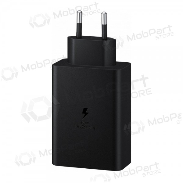 Verkkolaturi Samsung EP-T6530NBEGEU 65 W 2x USB-C + USB-A musta
