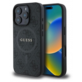 Apple iPhone 16 Pro Max - Guess PU Leather 4G Colored Ring MagSafe -kotelo