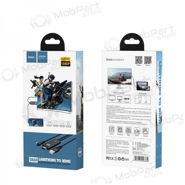 USB kaapeli HOCO UA14 