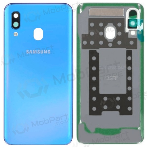 Samsung Galaxy A40 (2019) takakansi (sininen) (alkuperäinen)