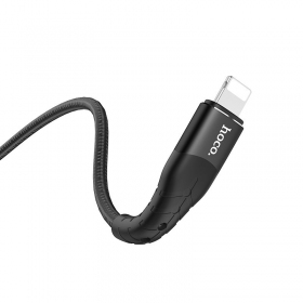 USB kaapeli Hoco U64 PD Type-C - Lightning (musta)