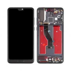 Huawei P20 PRO näyttö (musta) (kehyksellä) (OLED)