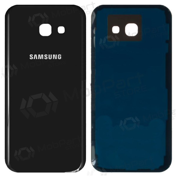 Samsung A520F Galaxy A5 (2017) takaakkukansi (musta) (service pack) (alkuperäinen)