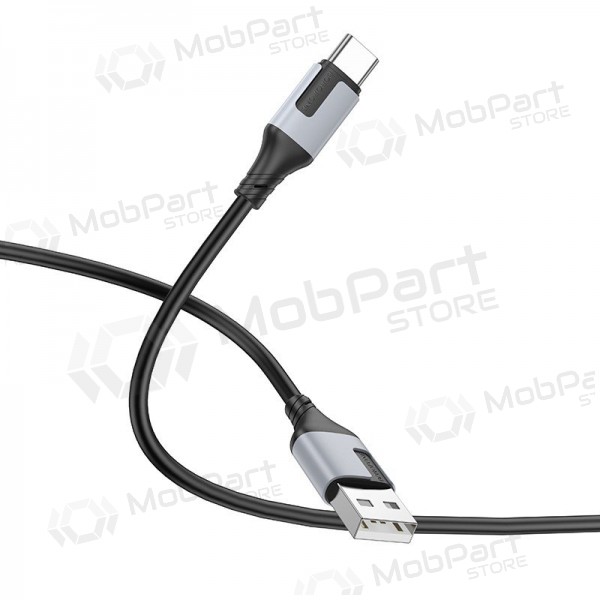 USB kaapeli Borofone BX101 USB-A to USB-C 1.0m musta
