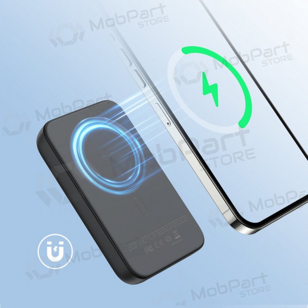 Ulkoinen paristo Power Bank Joyroom JR-W020 20W Magnetic Wireless 10000mAh musta