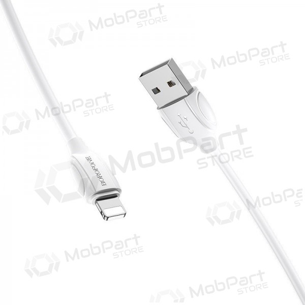 Lightning-kaapeli Borofone BX19 USB-A–Lightning 1 m valkoinen