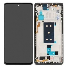 Xiaomi 11T 5G / 11T Pro 5G näyttö (musta) (kehyksellä) (service pack) (alkuperäinen)