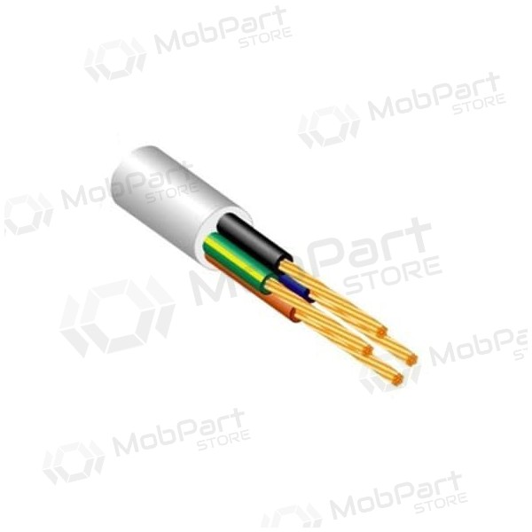 Joustava kaapeli Lietkabelis OMY BVV-F 5x6 mm² kupari PVC joustava