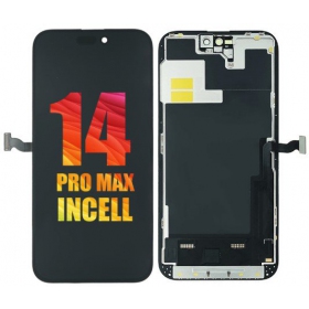 Ekranas tarkoitettu  iPhone 14 Pro Max su lietimui jautriu stikliuku INCELL (Removable IC)