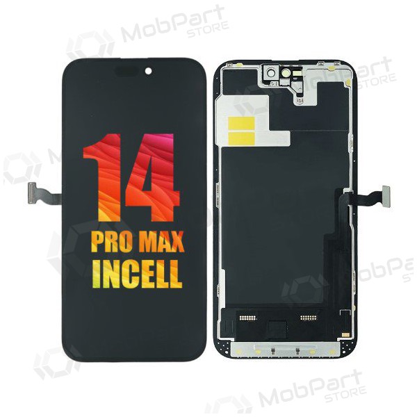 Ekranas tarkoitettu  iPhone 14 Pro Max su lietimui jautriu stikliuku INCELL (Removable IC)